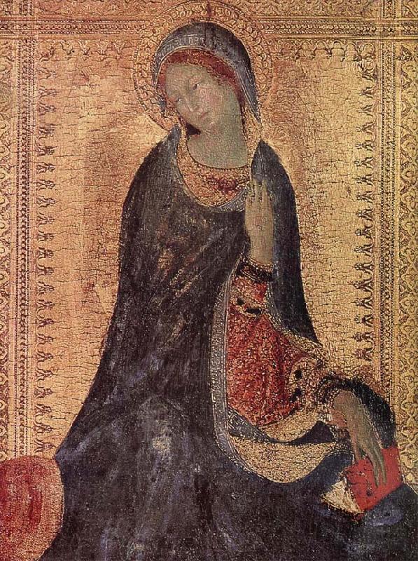 Simone Martini Her Madona of the Sign China oil painting art